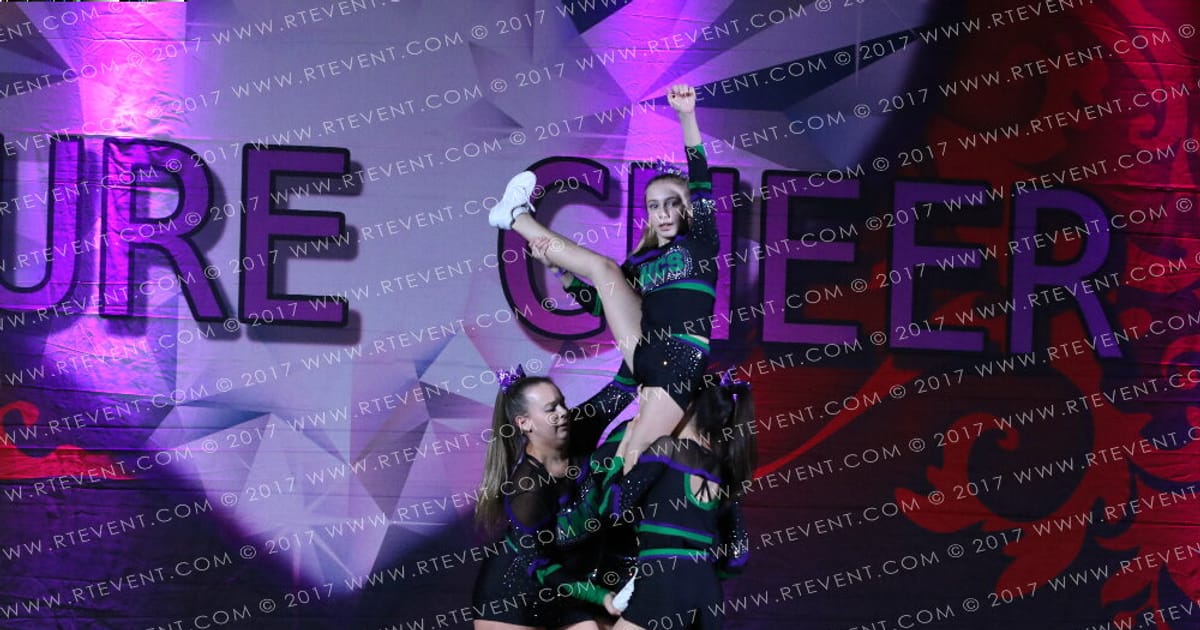Warrington Cheer Storm Lightning · Hear of England UK University Nationals