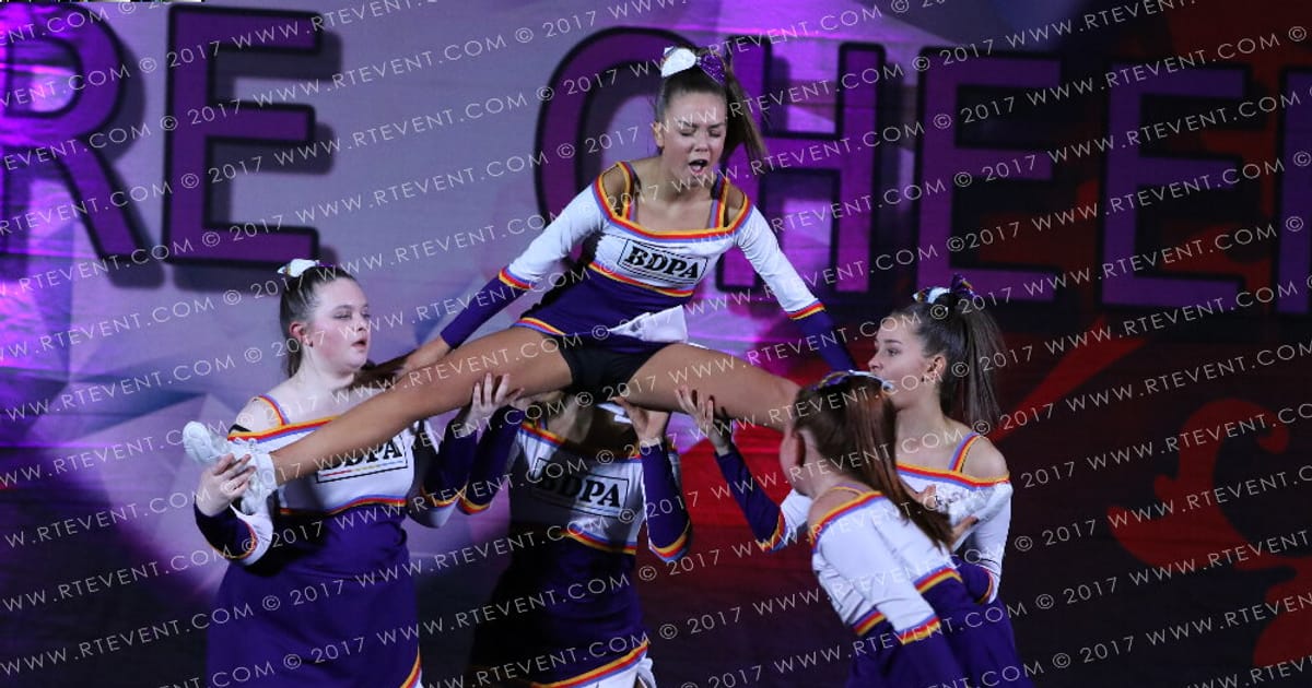 Base Dance Performing Arts Academy Senior Level 1 Stunt Group · Hear of England UK University Nationals