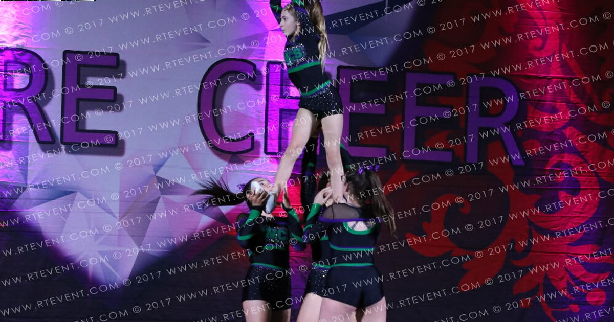 Warrington Cheer Storm Tempest · Hear of England UK University Nationals