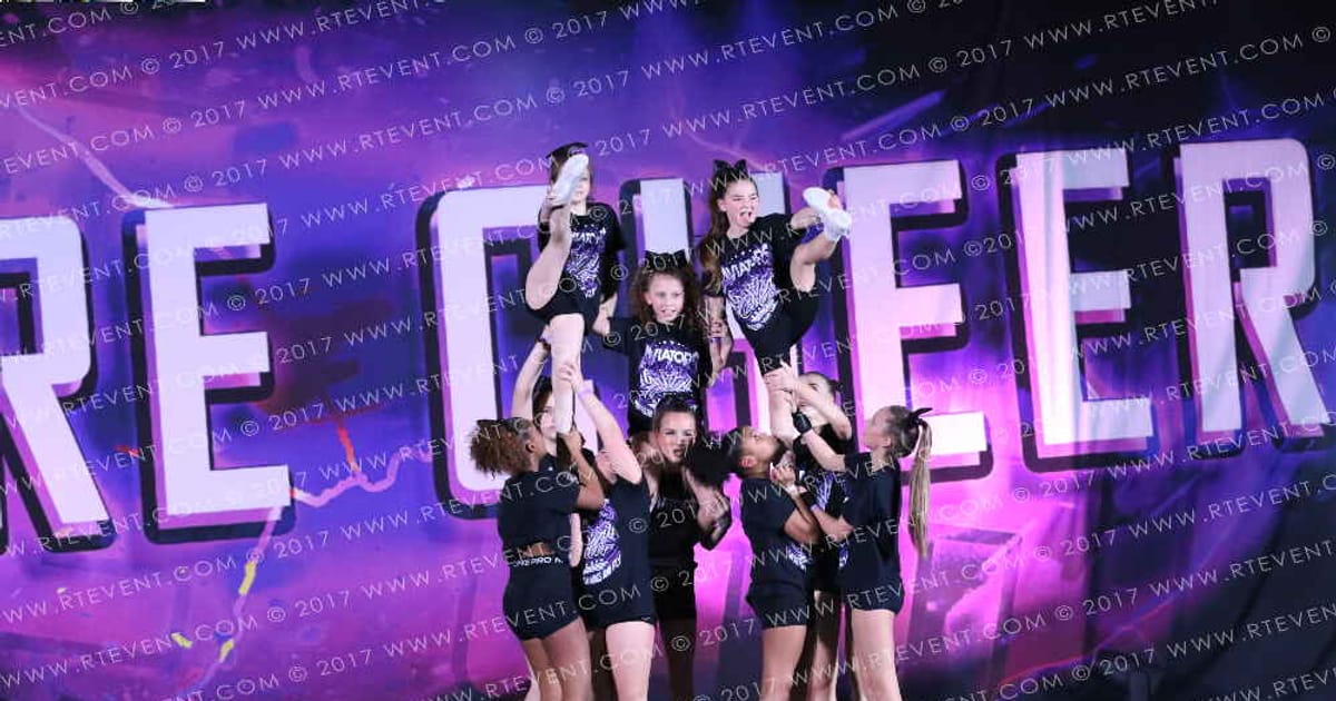 Aviators Cheer Supersonic · Hear of England UK University Nationals