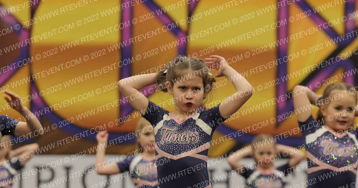 Turners All Star Cheerleading Party Pink · The Red Hot Cheer and Dance Competition