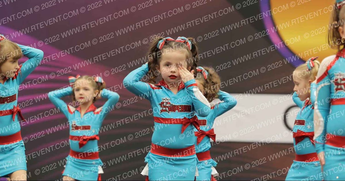 Superior Athletics Tiny Shimmer · The Red Hot Cheer and Dance Competition