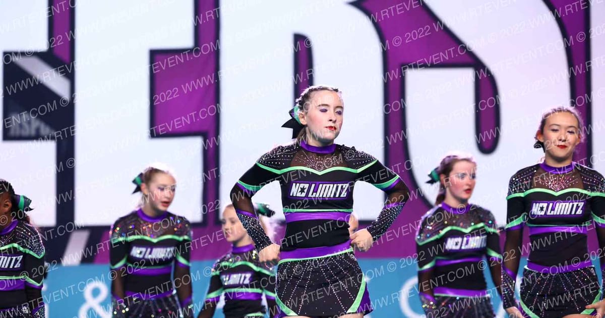 No Limitz Cheer Starz Violet Starz · CSN Arena c Two