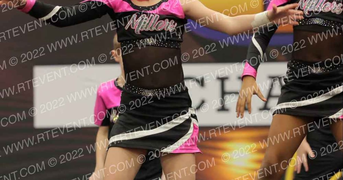 millers cheer stars sparkles · The Red Hot Cheer and Dance Competition