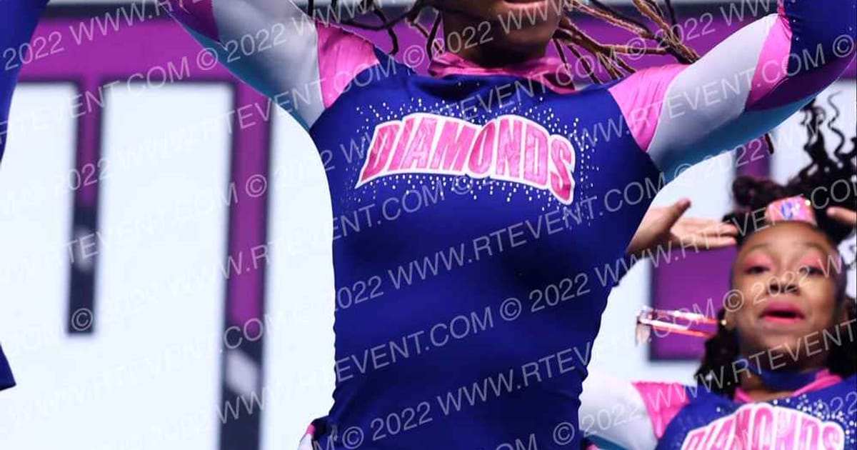 Cheertastic Co. Royal Elite Diamonds · CSN Arena c Two