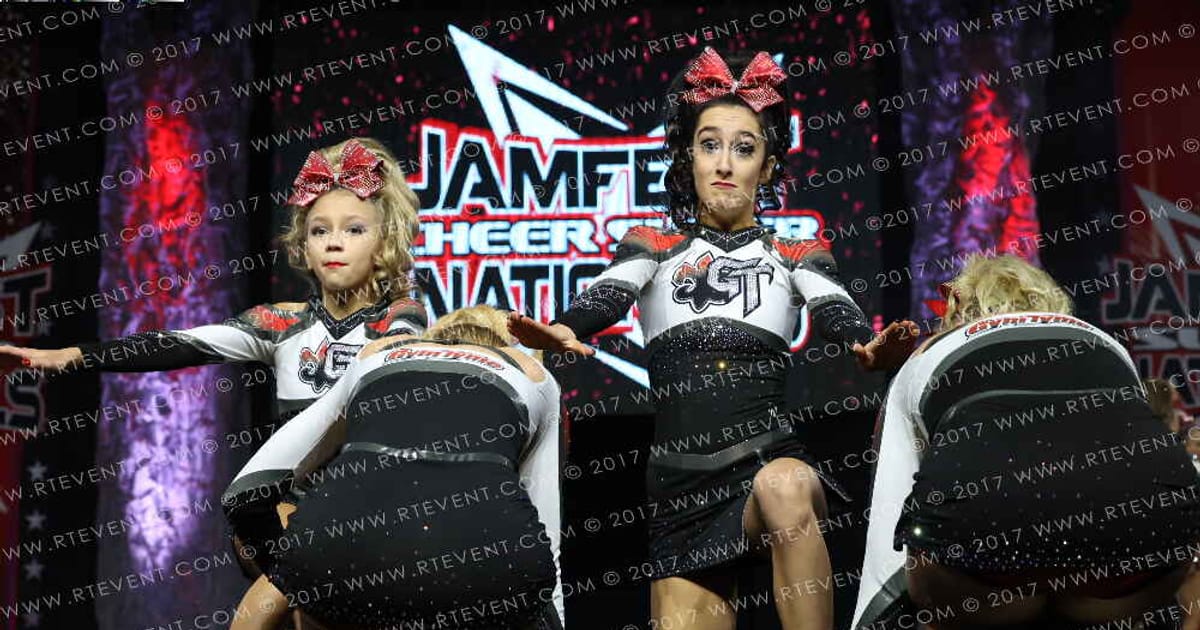 GymTyme All-Stars Blush · JAMFest Cheer Super Nationals