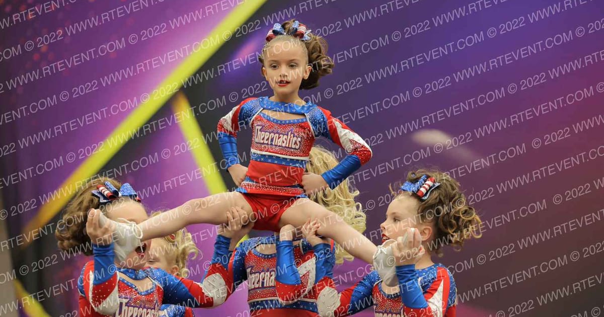Cheernastics Youth Reign · The Red Hot Cheer and Dance Competition