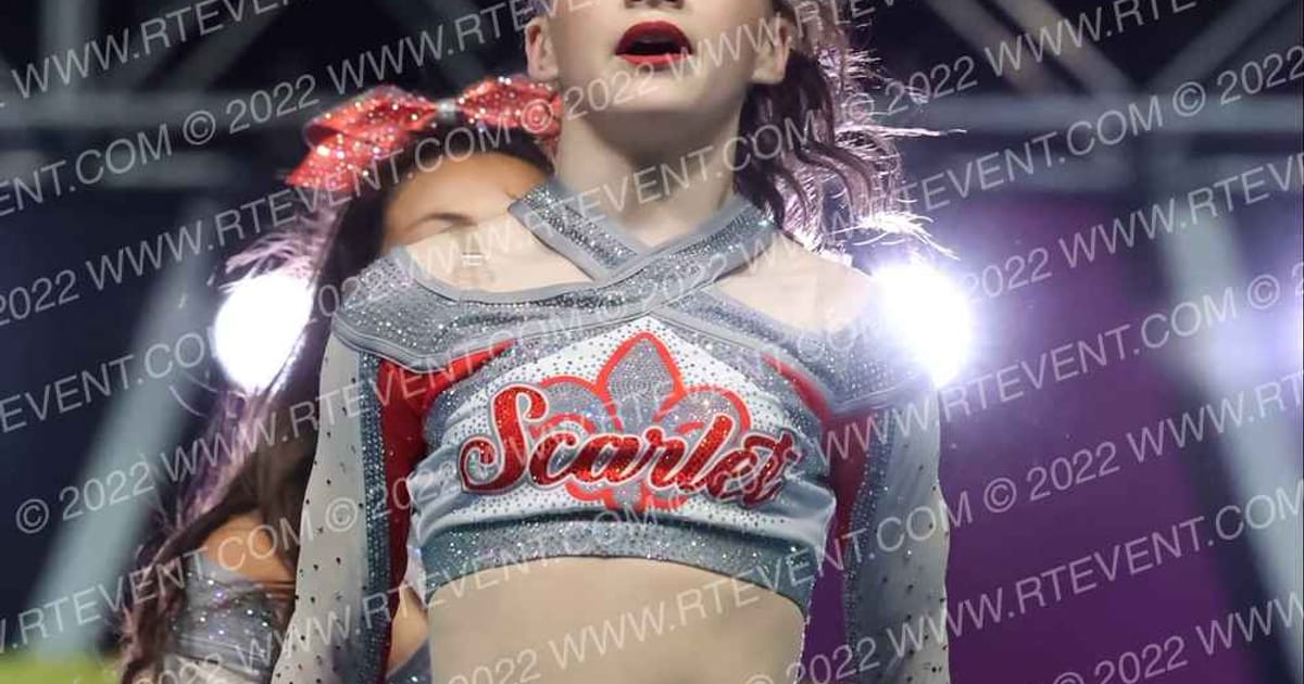 LA Cheerz Allstarz Scarlet · CSN Arena B Four