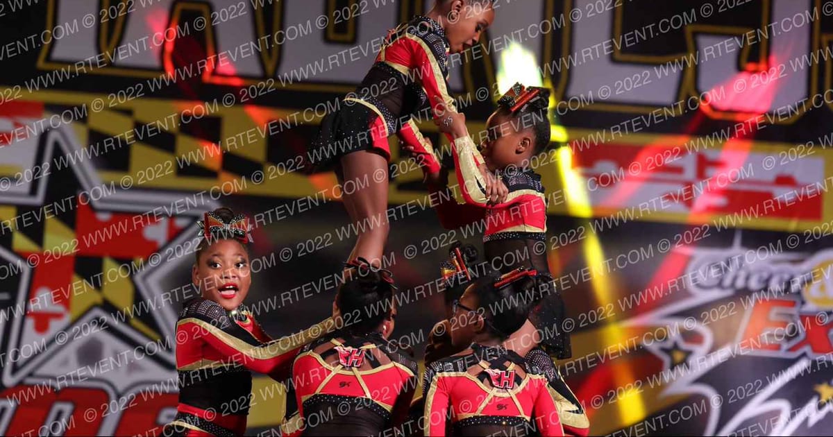 Crimson Heat All Stars Super Sparks · Maryland Madness All Star and School