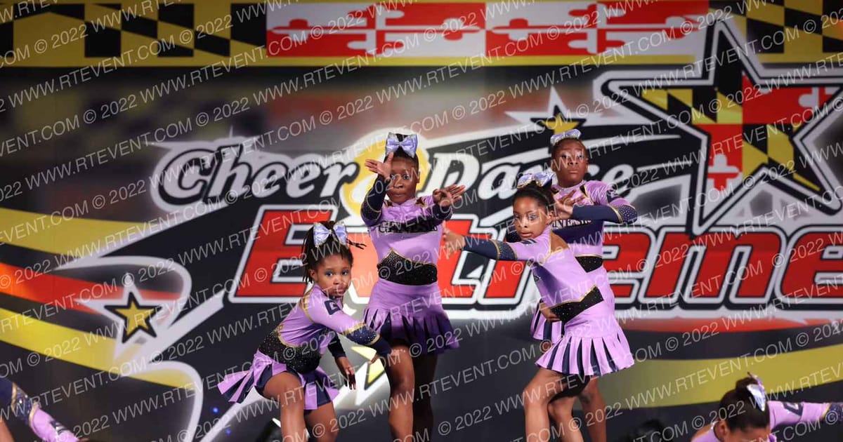 Genesis Cheer Xtreme Purple Reign · Maryland Madness All Star and School