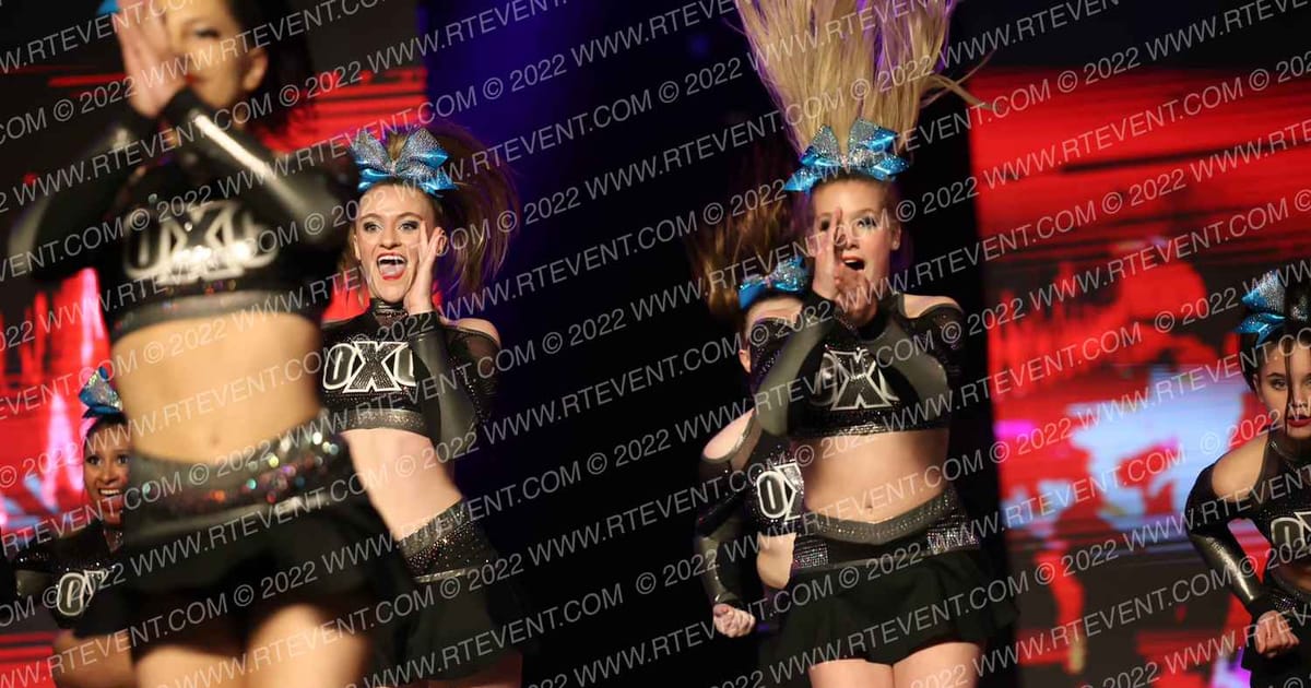 Oklahoma Xtreme Allstar Black Ops · CheerAPalooza