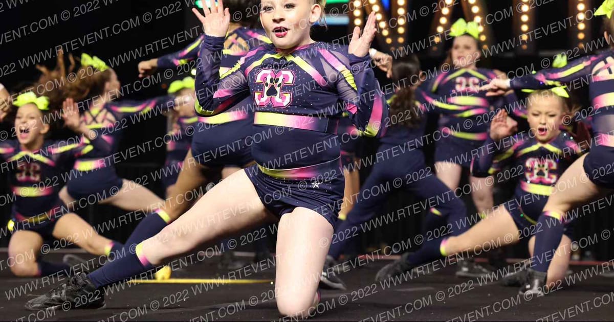 CHEERCATS LV NEON KITTIES · DII Nationals
