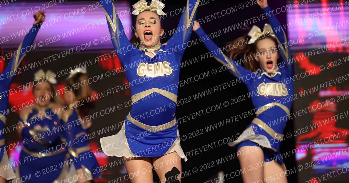 Gold Medal Gems Emeralds · CheerAPalooza