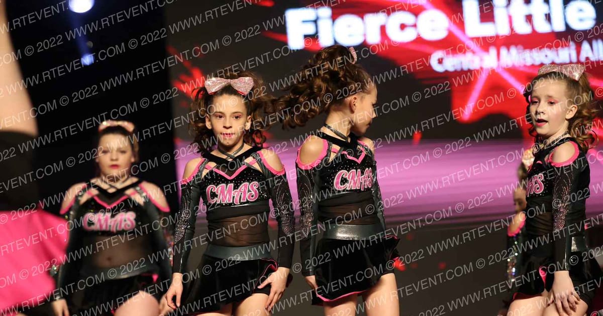 Central Missouri Allstars Fierce Little Ladies · CheerAPalooza