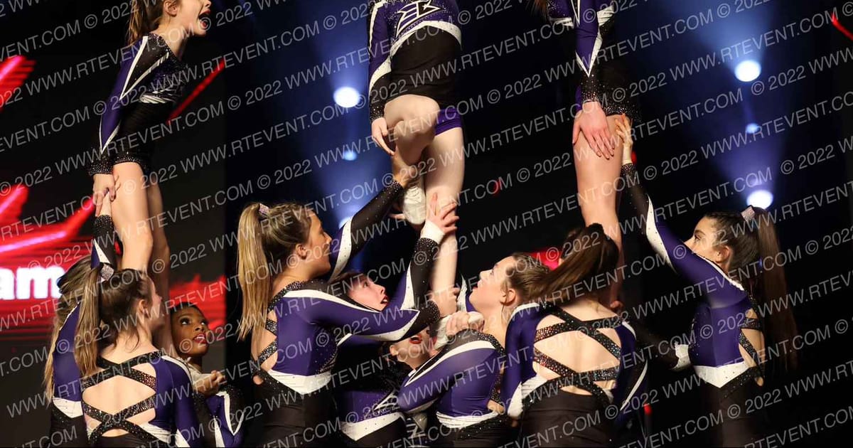 Express Cheer Dallas Av3ngers End Game · CheerAPalooza