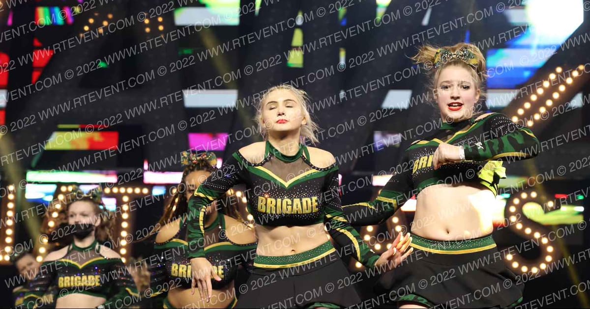 WASHINGTON ALLSTARS CHEER BRIGADE CHARLIES ANGELS · DII Nationals