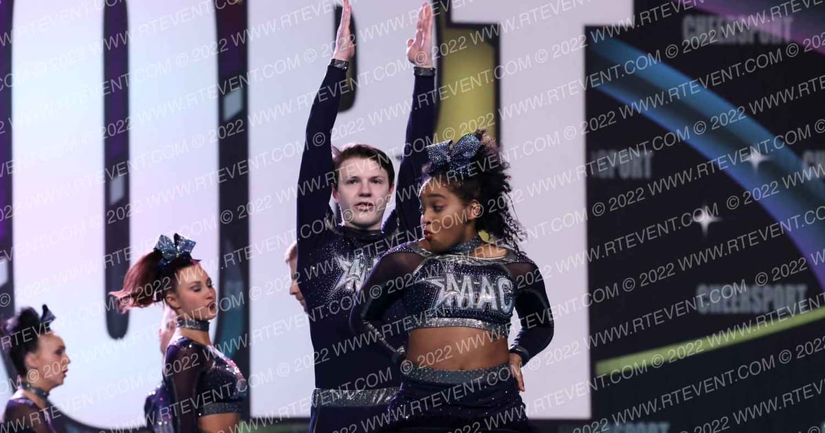 Macs Allstar Cheer MACS LEGACY · CSN Arena B Five