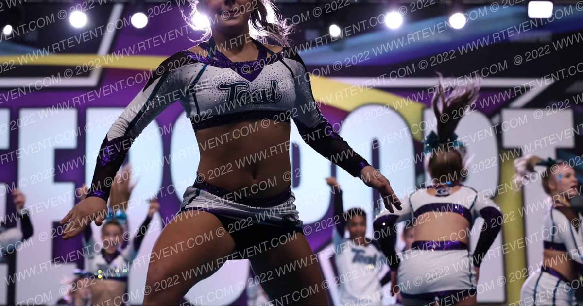 Charlotte Allstar Cheerleading Teal · CSN Arena B Five