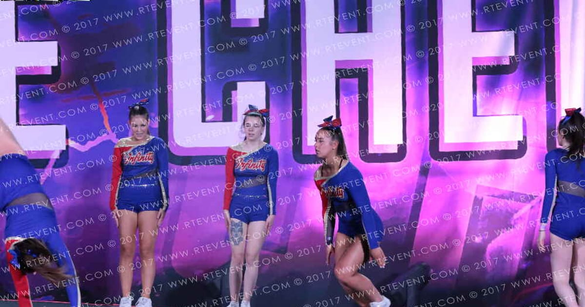 Infinity Cheer   Dance Destiny · Hear of England UK University Nationals