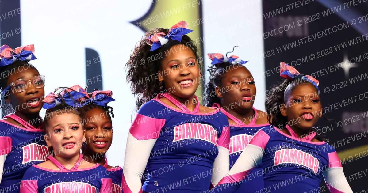 Cheertastic Co. Princess Diamonds · CSN Arena B Two