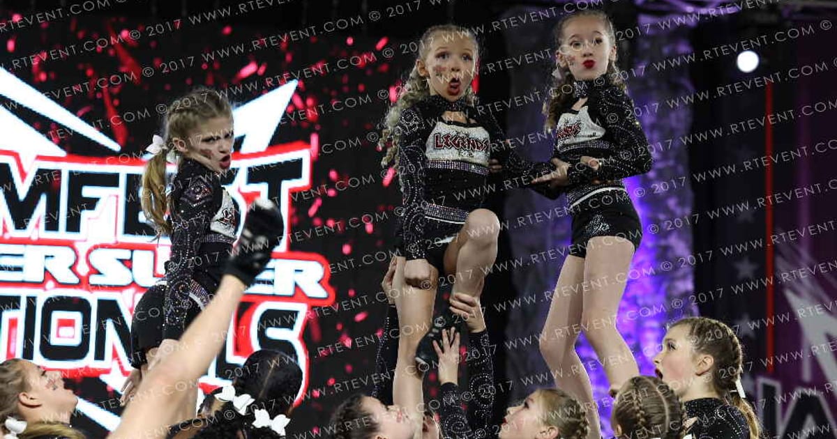 Legends Cheer Academy II Silver Clubs · JAMFest Cheer Super Nationals