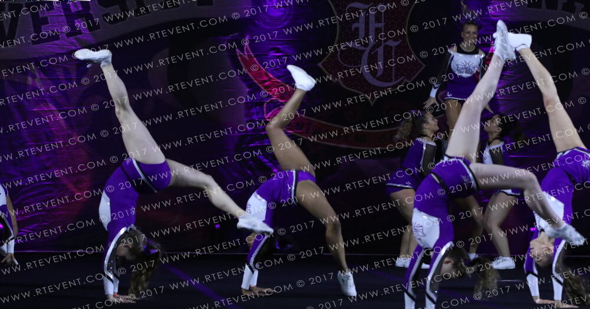 UMC Cheerleading Queen Bees · Hear of England UK University Nationals