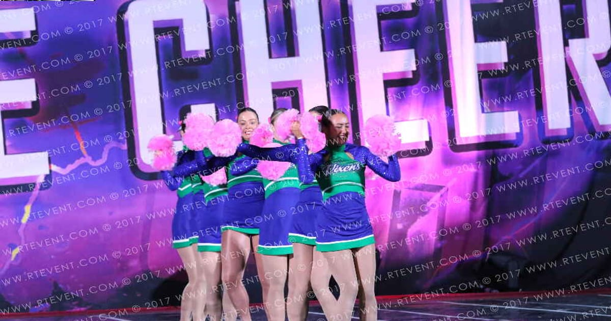 EUCD Vixens Small University Dance Pom · Hear of England UK University Nationals