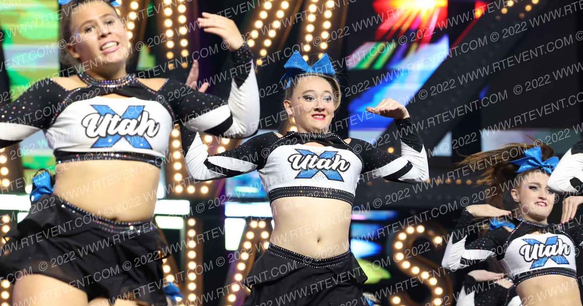 UTAH XTREME CHEER LADY DIAMONDS · DII Nationals
