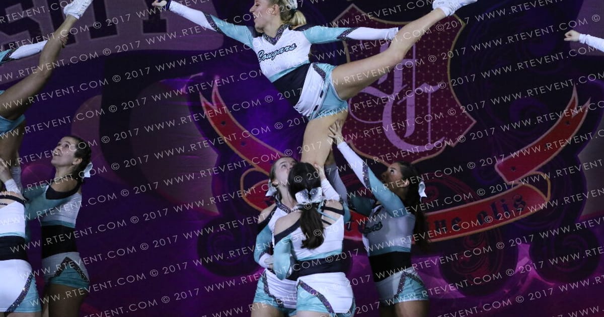 Cambridge Cougars Large University All Girl Level 1 · Hear of England UK University Nationals
