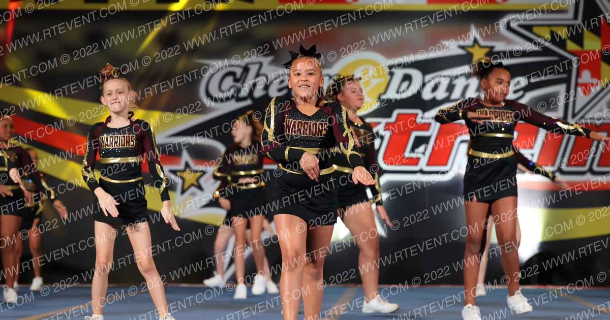 Havre De Grace Rec Warrior Cheer 12U · MARYLAND MADNESS