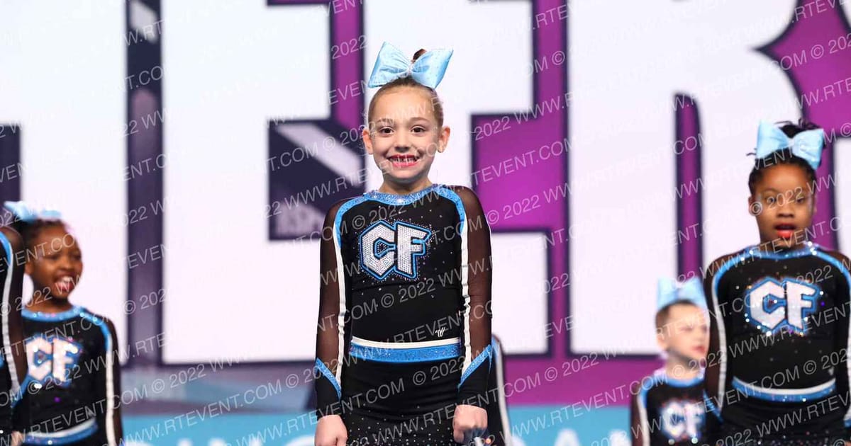 Louisiana Cheer Force Baby Blue · CSN Arena C One