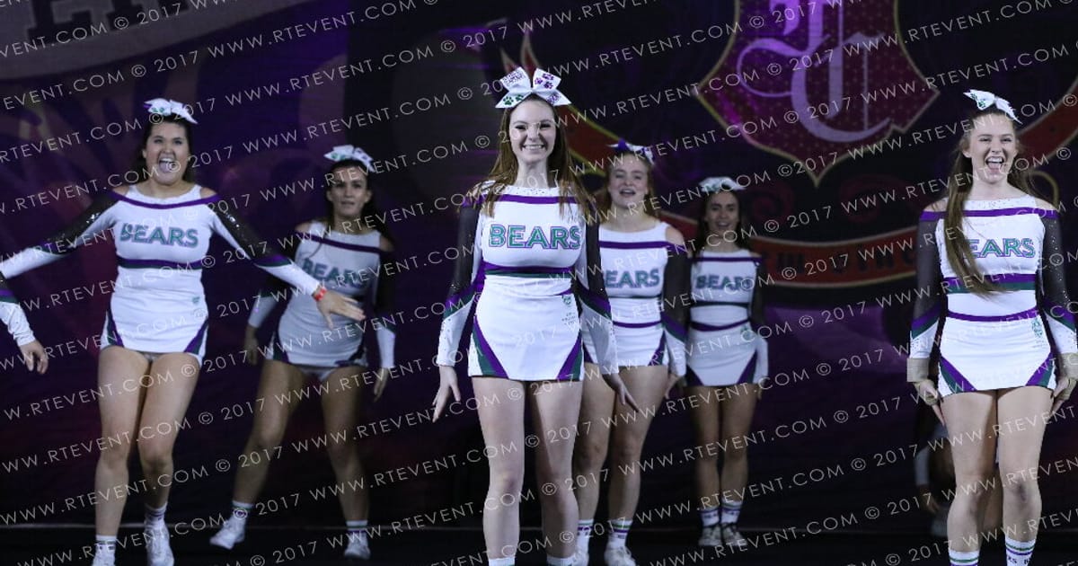 Royal Holloway Cheerleading and Dance Colossus · Hear of England UK University Nationals