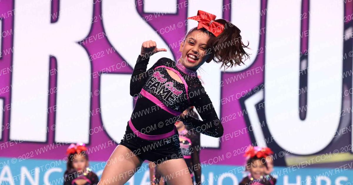 West Coast Fame Allstars Cheer MISFITS · CSN Arena C One