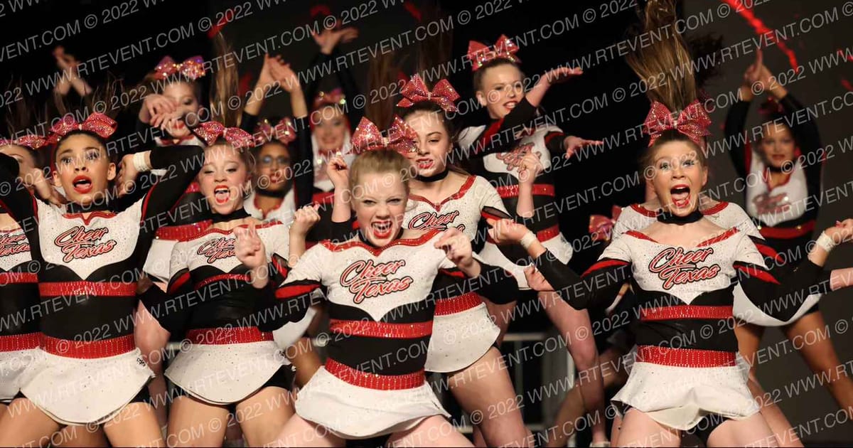 Cheer Texas Smoke · CheerAPalooza
