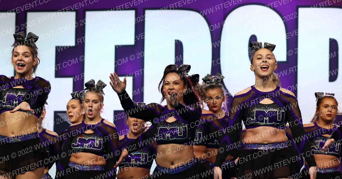 JMU Club Cheer JMU Competitive Cheerleading · CSN Arena B Three
