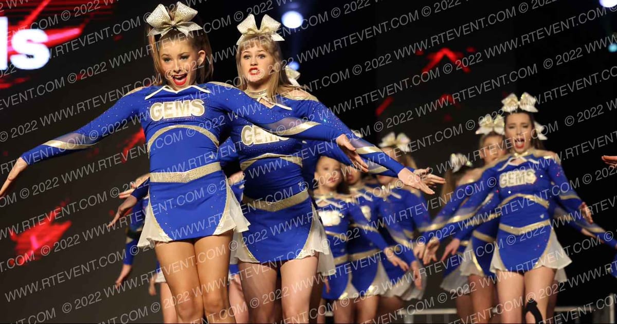 Gold Medal Gems Emeralds · CheerAPalooza