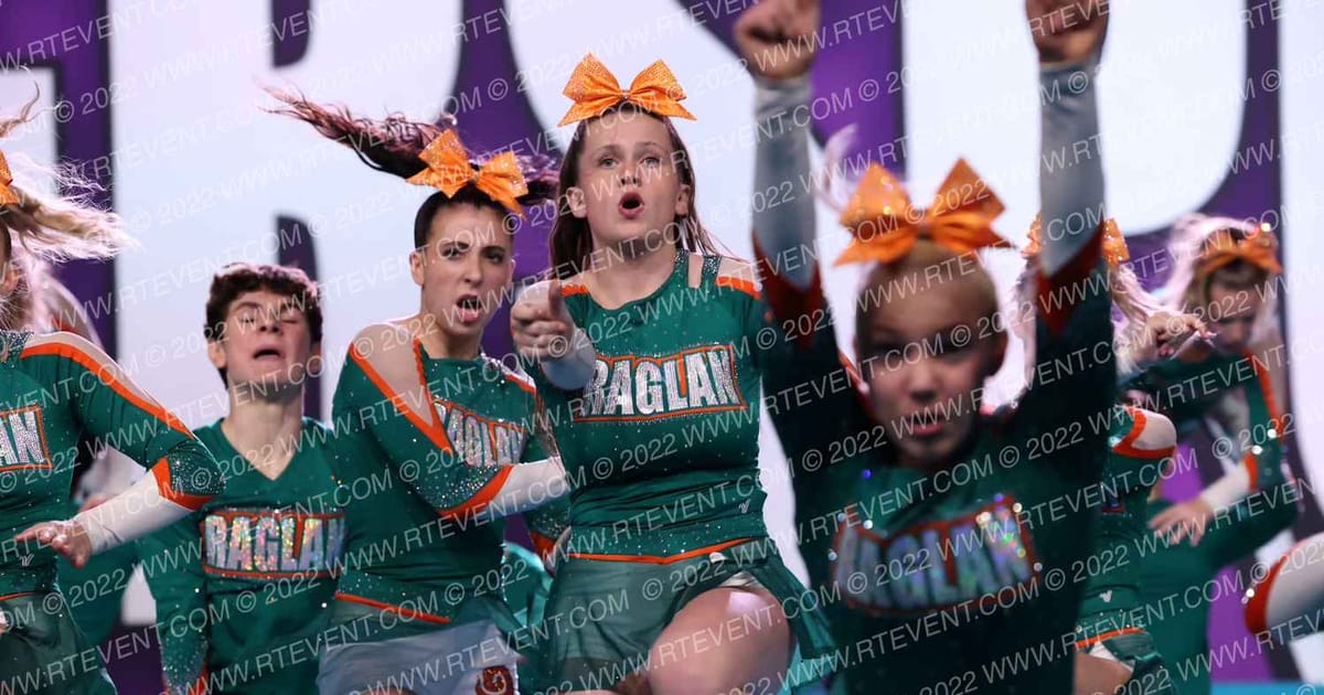 Raglan Coast Cheer Steel 6 · CSN Arena B Five