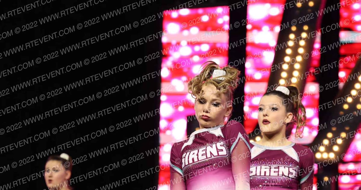 SIRENS CHEERLEADERS ECHO · DII All Star Nationals Awards