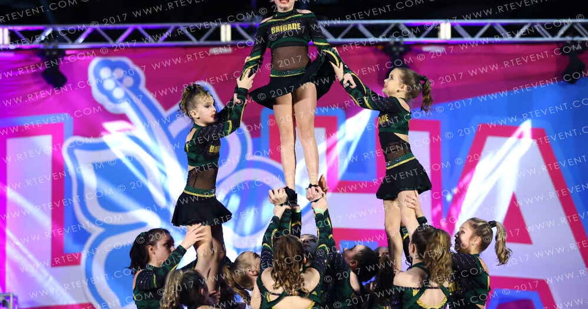 Washington All-Stars Cheer Brigade JUL1ET · Aloha Portland Showdown
