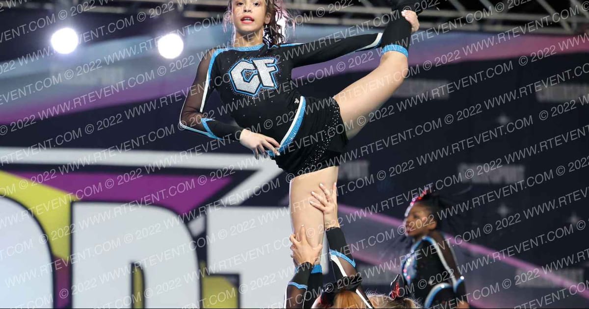 Louisiana Cheer Force Fire · CSN Arena B Four
