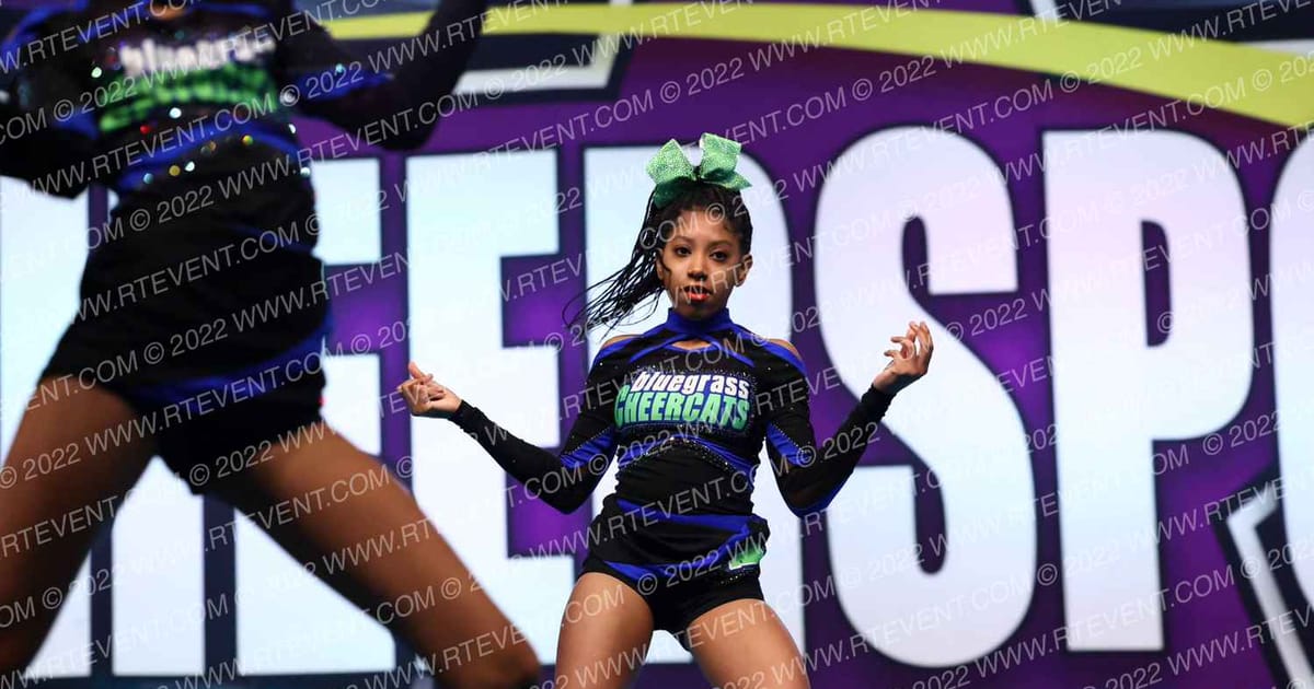 Bluegrass Cheercats Lime Leopards · CSN Arena B Two