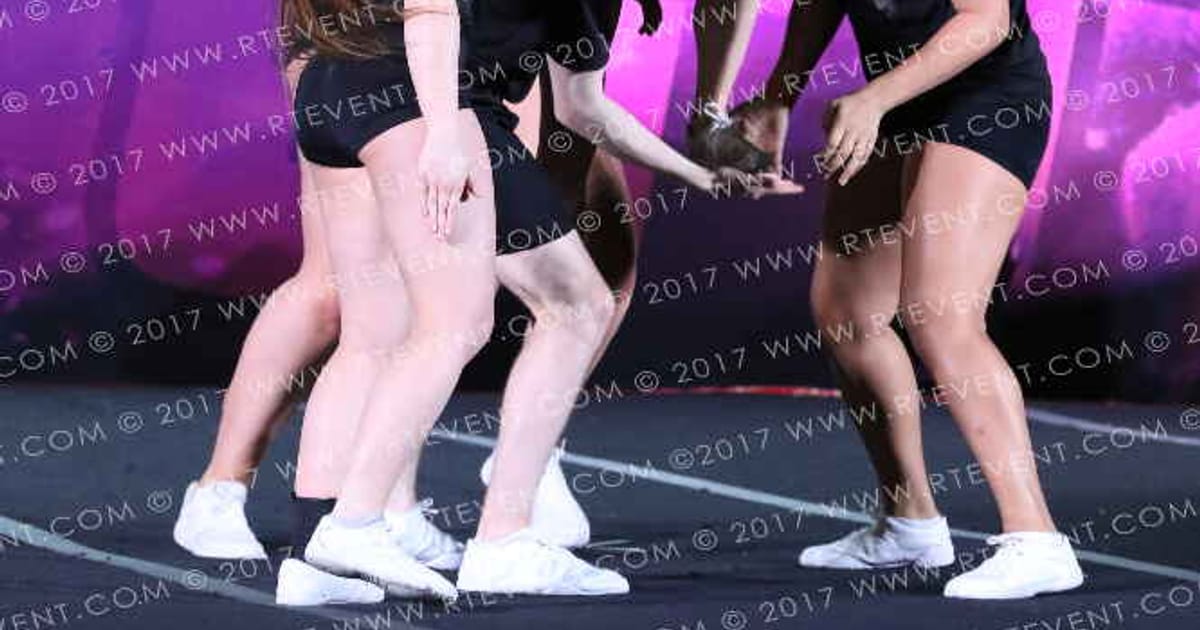 Glasgow University Cheerleaders Coed · Hear of England UK University Nationals