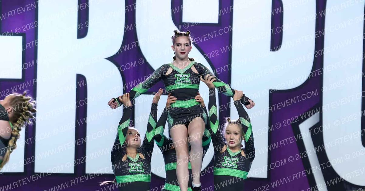 Element Elite Tumbling & Cheer OXYGEN · CSN Arena B Three