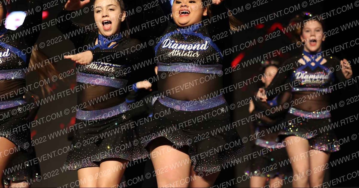 Diamond Athletics Cheer Junior Jade · CheerAPalooza