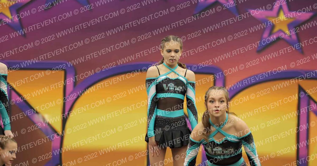 CheerVIBE Junior 2- 2nd degree · The Red Hot Cheer and Dance Competition