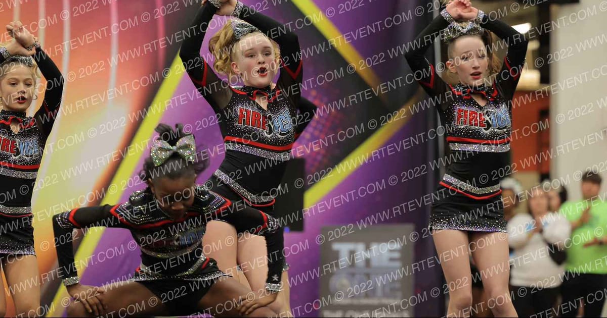 Fire and Ice Allstars Wildfire · The Red Hot Cheer and Dance Competition