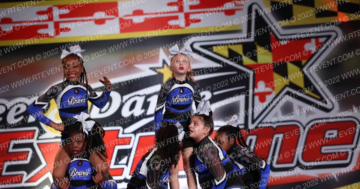 Royal Braves Cheer Athletics Gems · MARYLAND MADNESS
