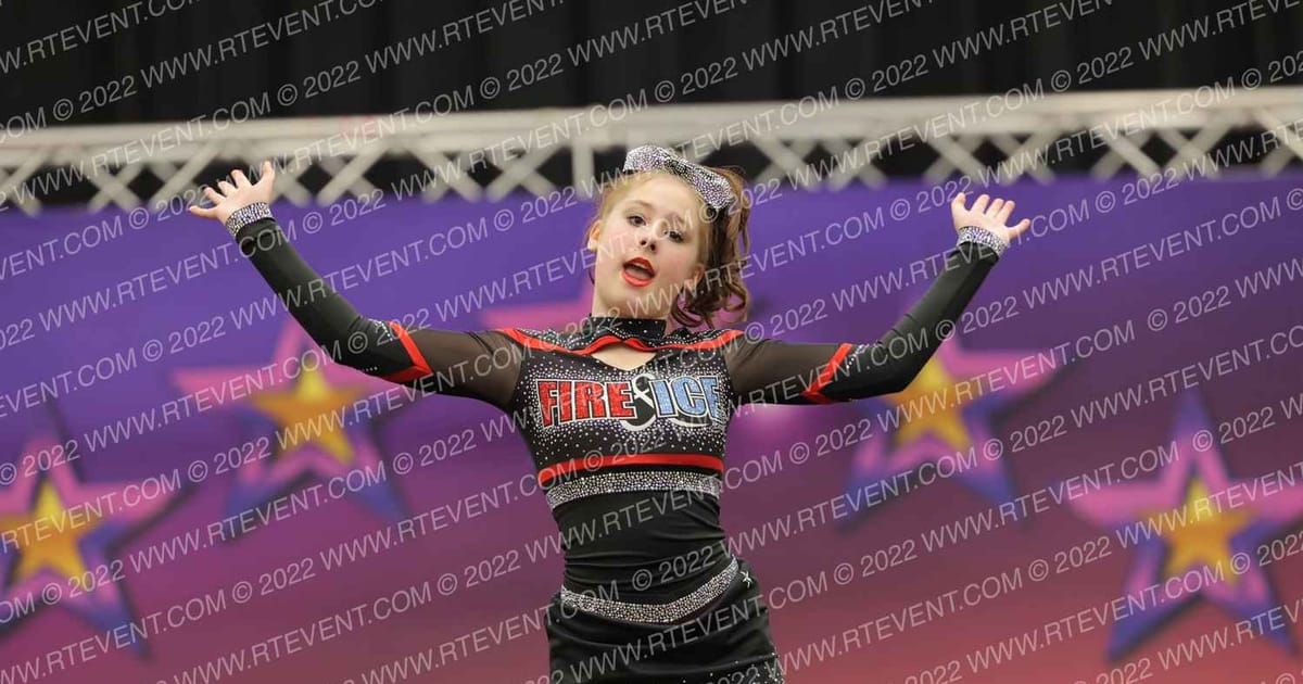 Fire and Ice Allstars Rouge · The Red Hot Cheer and Dance Competition