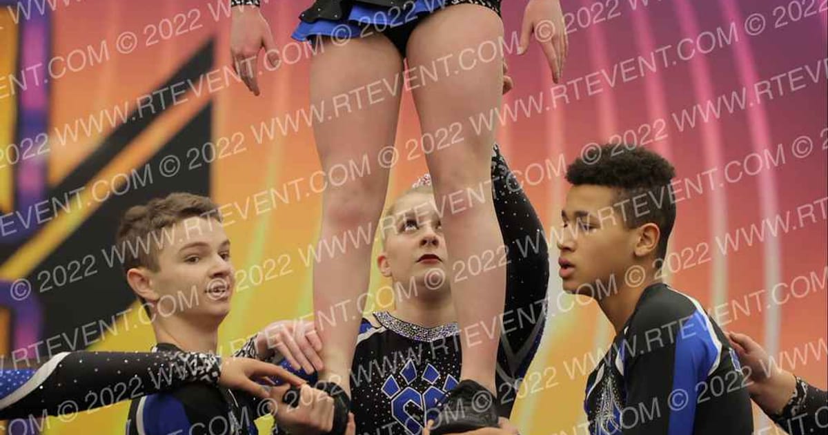 Cheer Athletics Pittsburgh IronCats · The Red Hot Cheer and Dance Competition