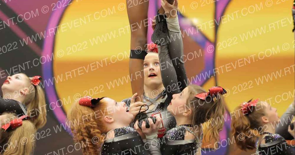 FI Hermitage Blaze · The Red Hot Cheer and Dance Competition